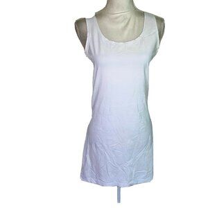 NU Denmark Mini Dress Size XL Womens Moose Long Top Stretchable White NWOT New